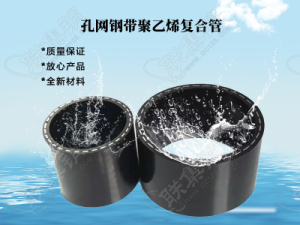 PE孔網(wǎng)鋼帶復合管