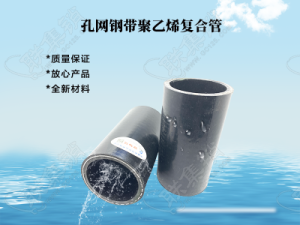 PE孔網(wǎng)鋼帶復合管