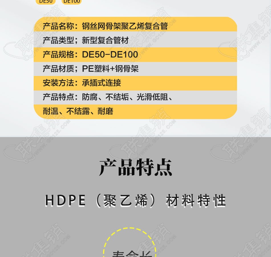 鋼絲網骨架塑料復合(消防)管